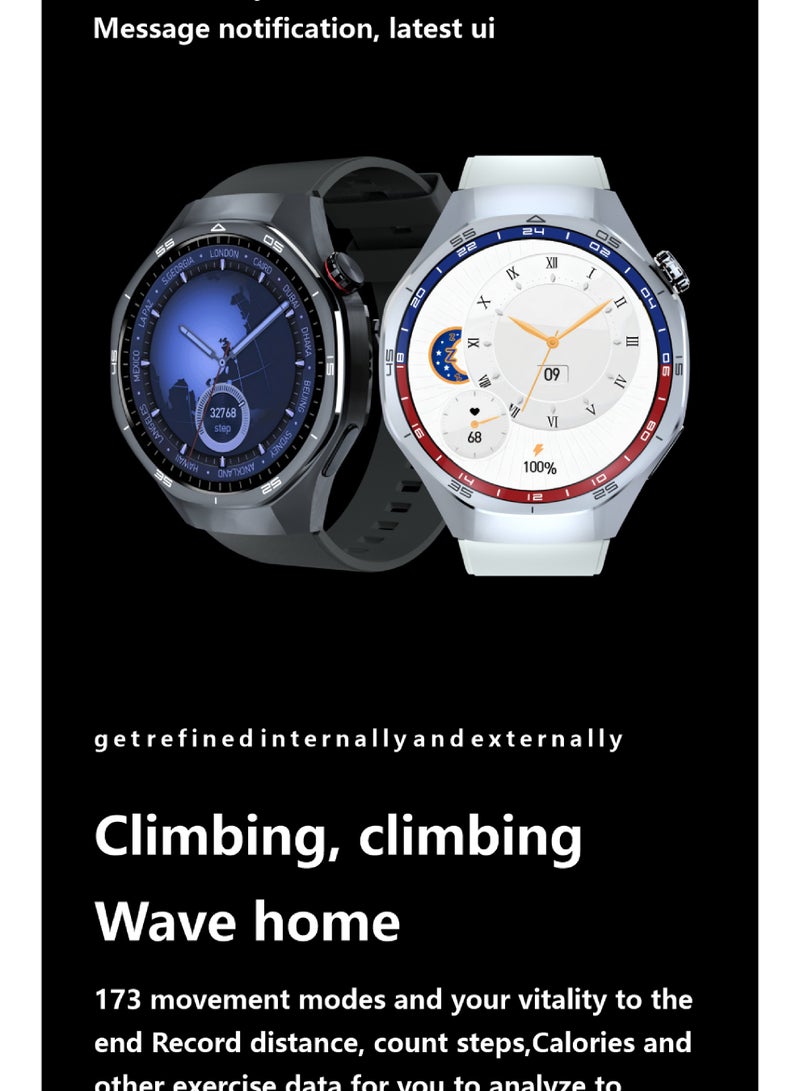 Trytoo Unisex Smartwatch with Bluetooth Calling – HD Touch Screen, Heart Rate & SpO₂ Monitoring, Sleep Tracker, 100+ Sports Modes, IP67 Waterproof, Long Battery Life, Compatible with Android & iOS - Image 4